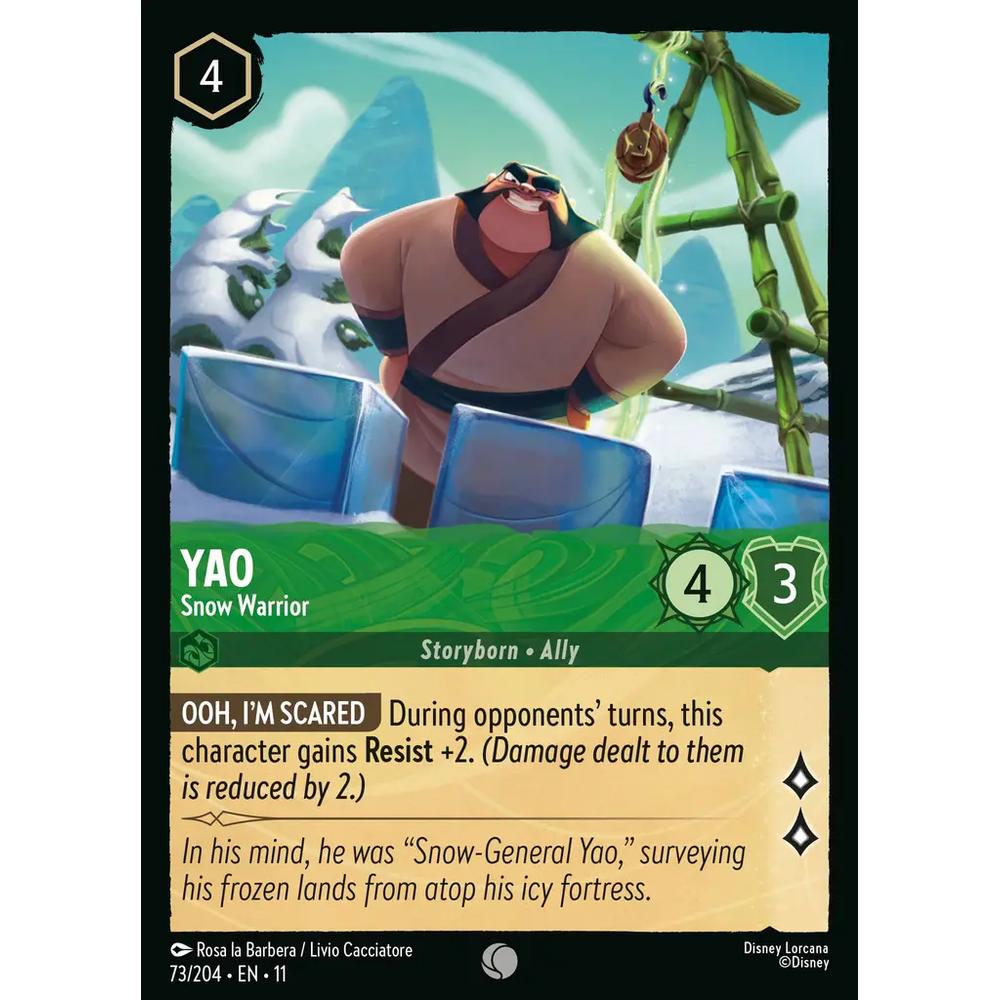 Yao - Snow Warrior WSP 073/204 - Foil