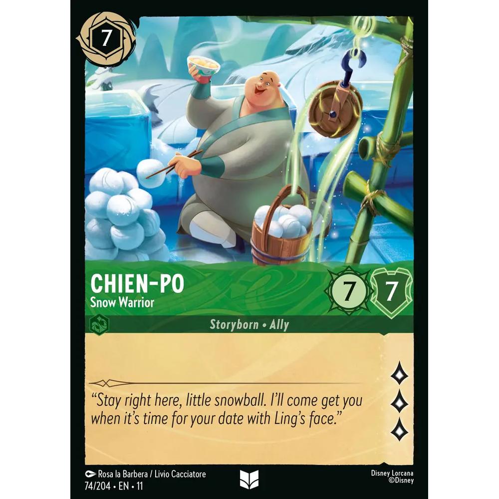 Chien-Po - Snow Warrior WSP 074/204