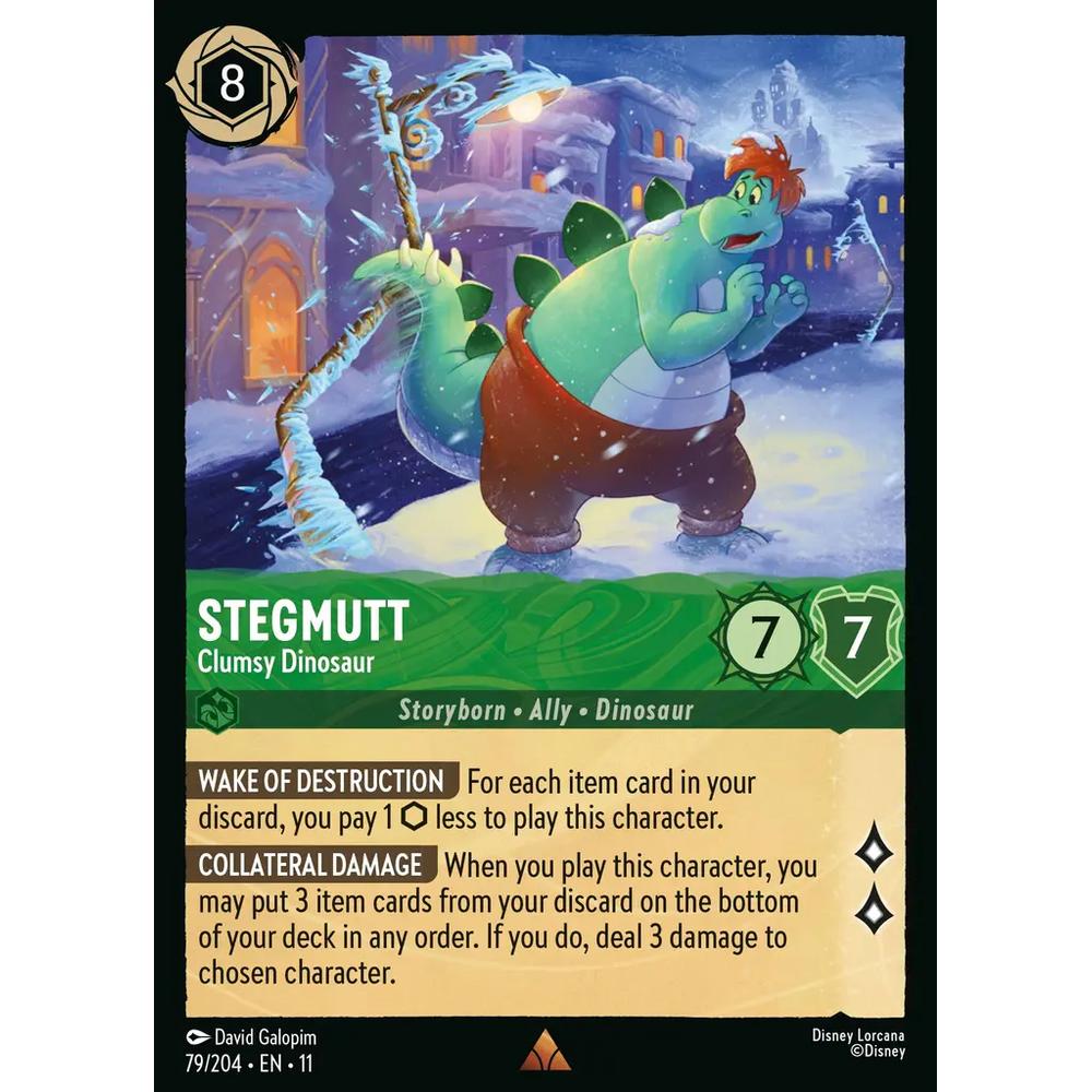 Stegmutt - Dinosaure Maladroit WSP 079/204 - Foil