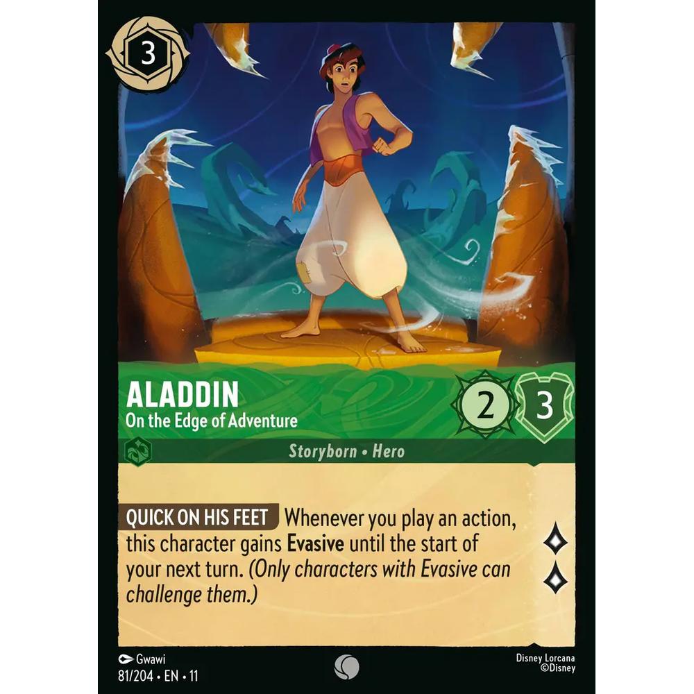Aladdin - On the Edge of Adventure WSP 081/204