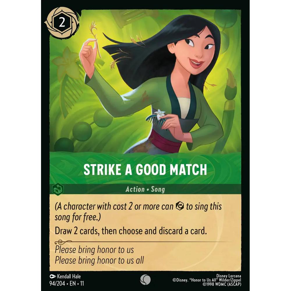 Strike a Good Match WSP 094/204