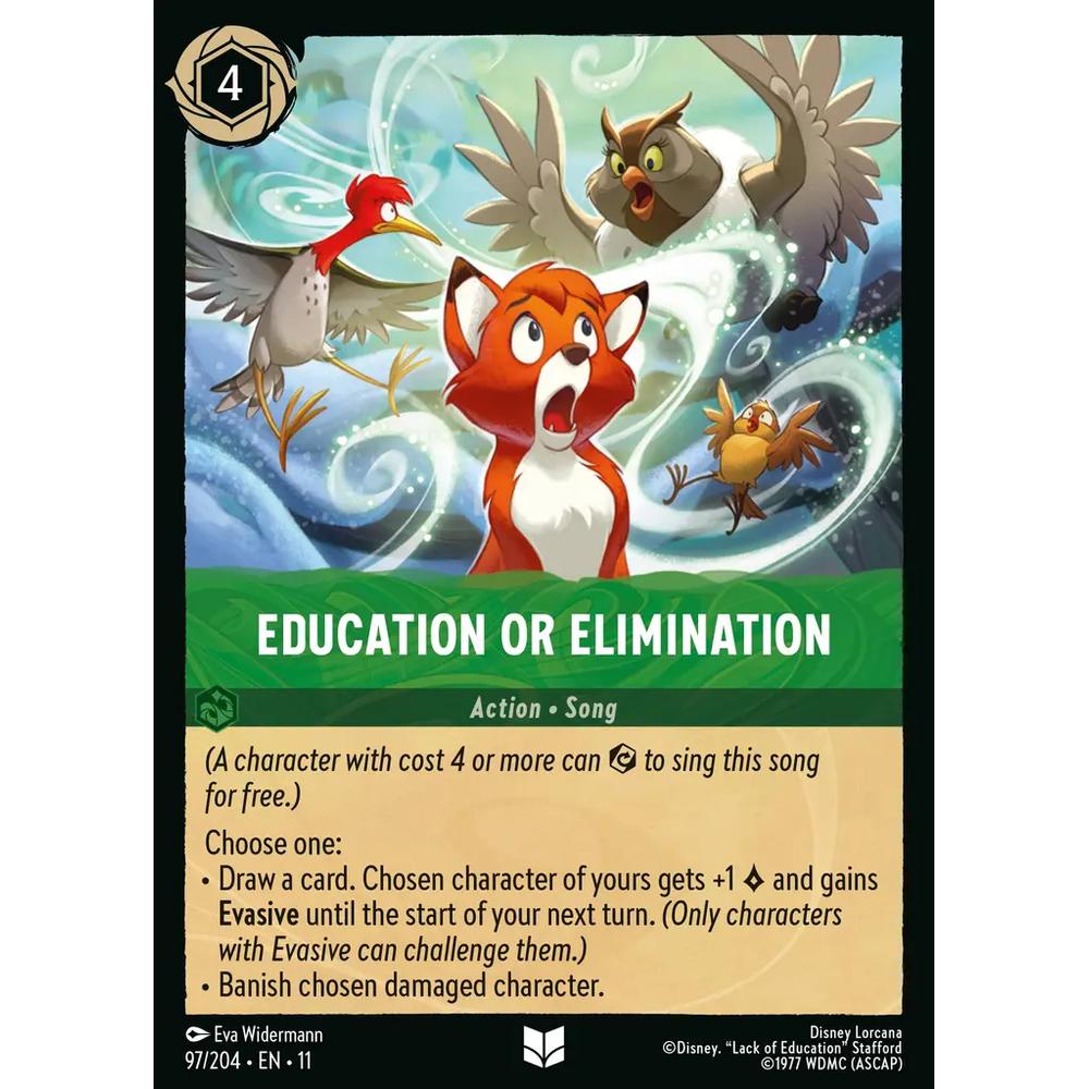 Education or Elimination WSP 097/204 - Foil