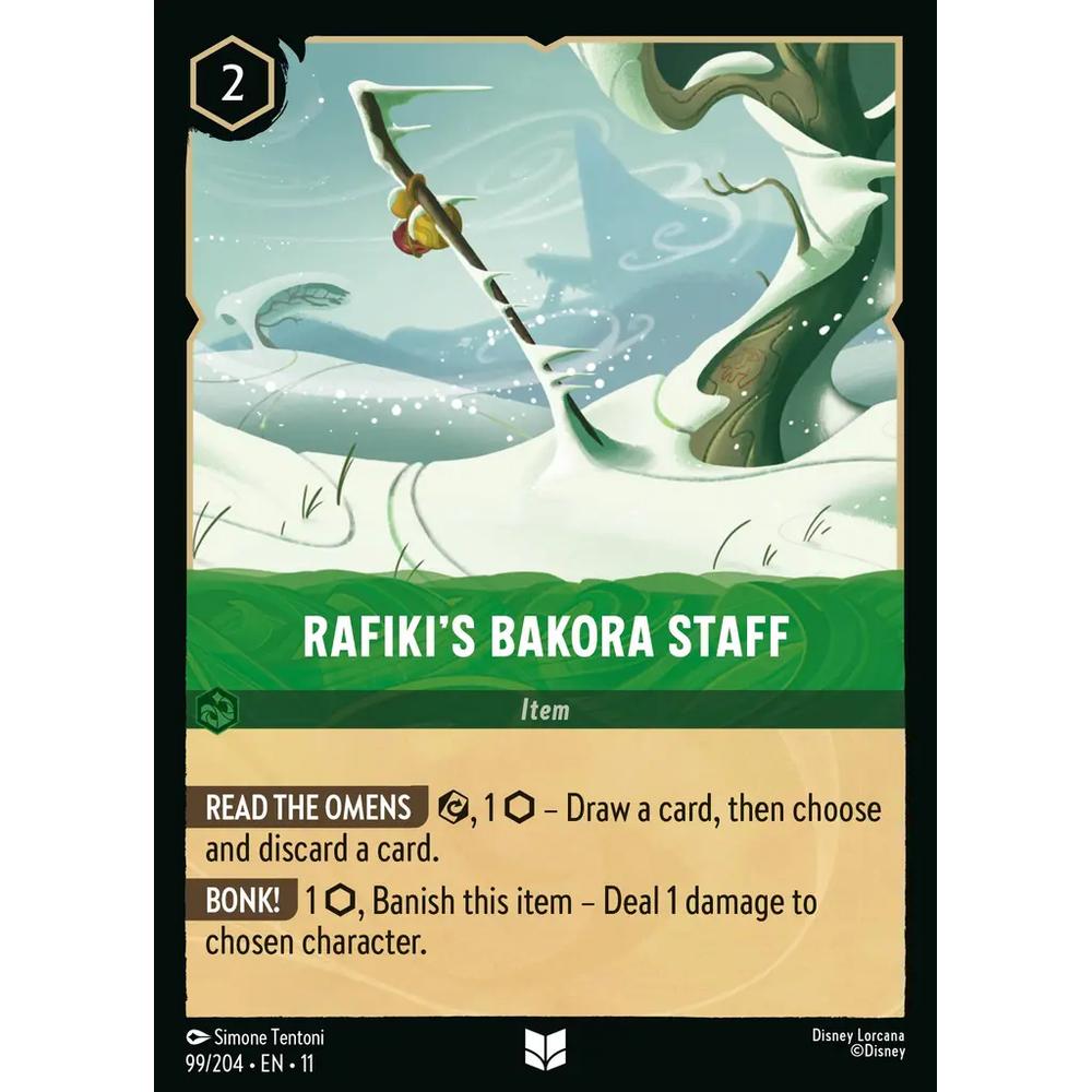 Rafiki's Bakora Staff WSP 099/204 - Foil