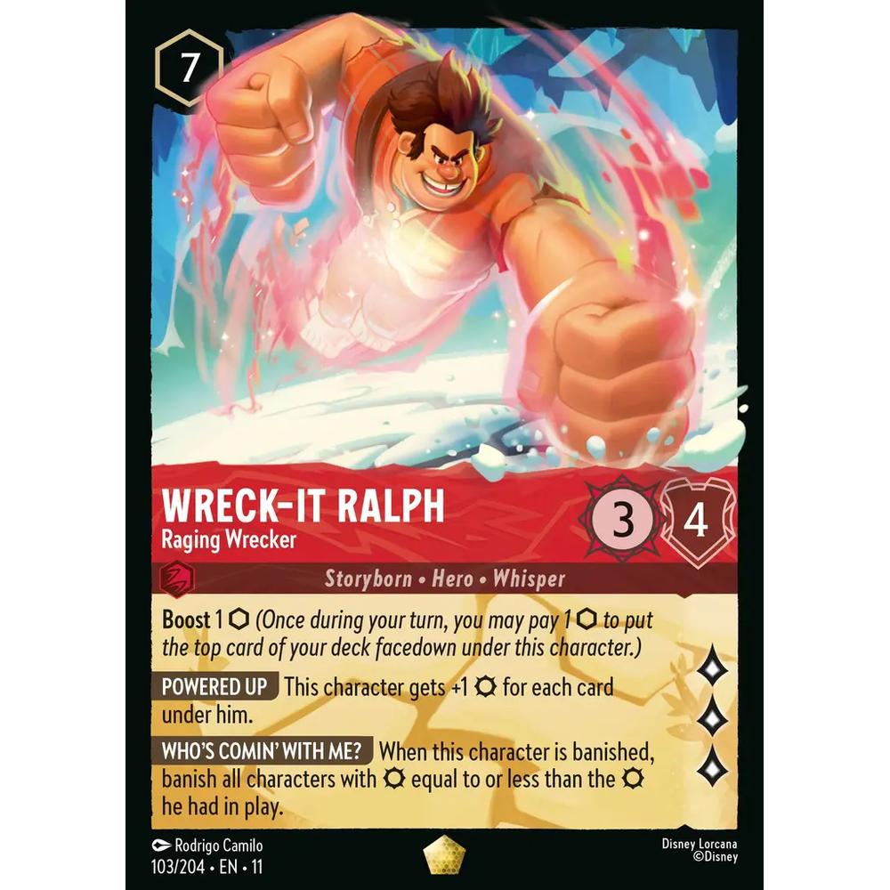 Wreck-It Ralph - Raging Wrecker WSP 103/204