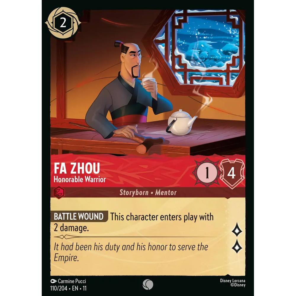 Fa Zhou - Honorable Warrior WSP 110/204