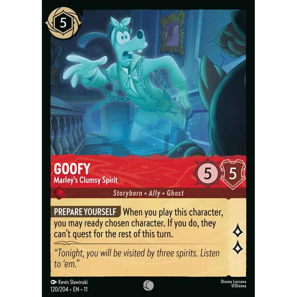 Goofy - Marley's Clumsy Spirit WSP 120/204 - Foil