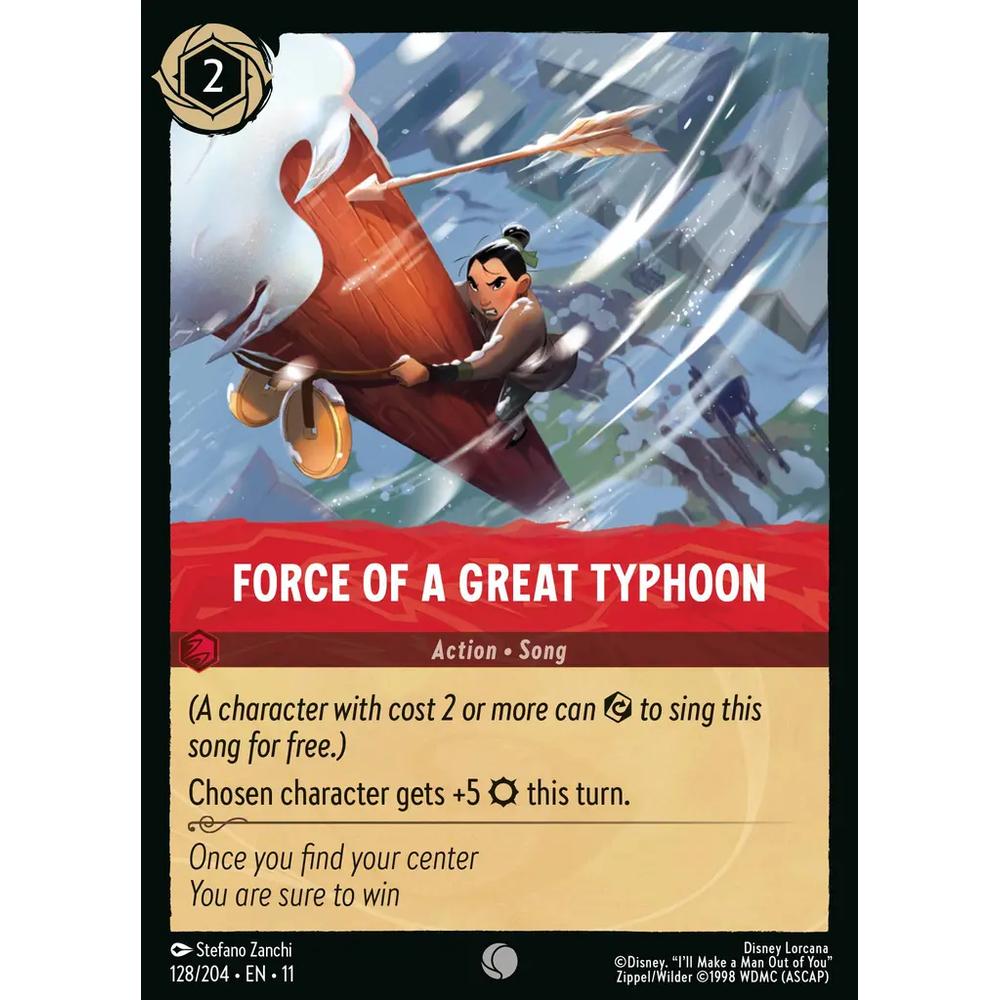 Force of a Great Typhoon WSP 128/204