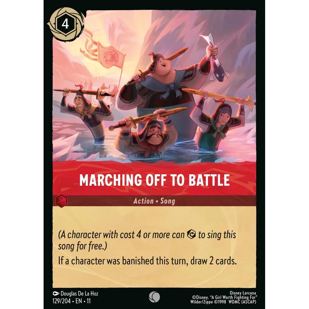Marching Off to Battle WSP 129/204