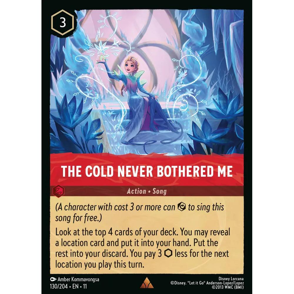 The Cold Never Borthered Me WSP 130/204