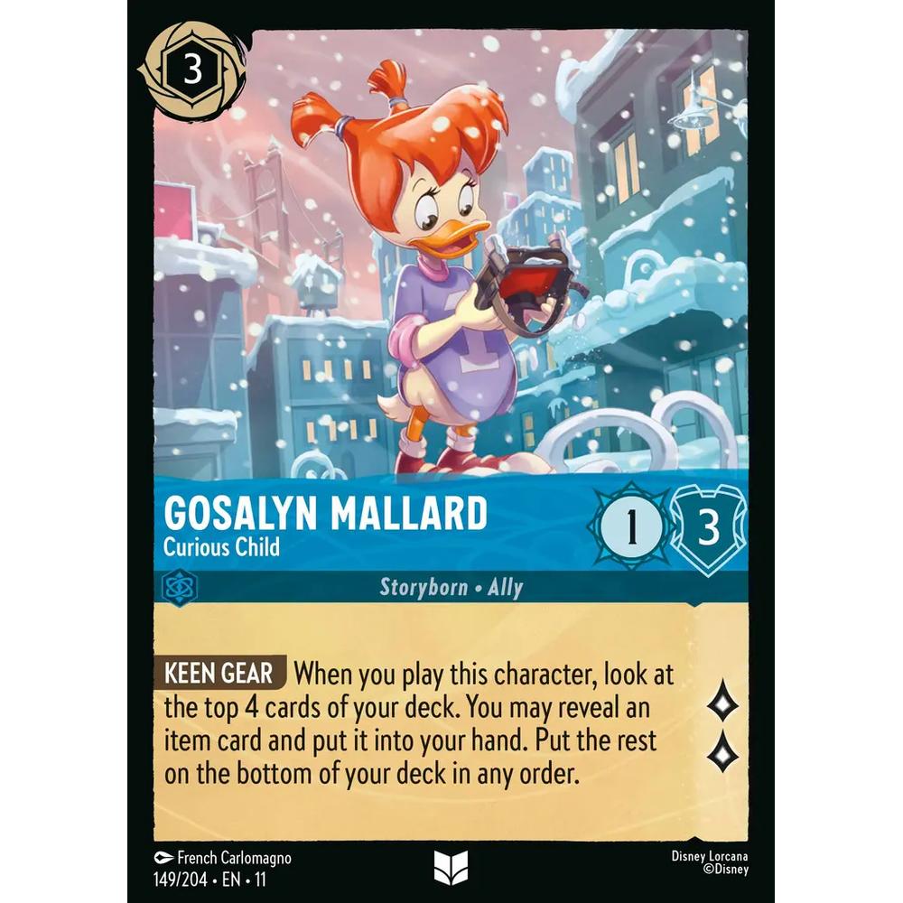 Gosalyn Mallard - Curious Child WSP 149/204 - Foil