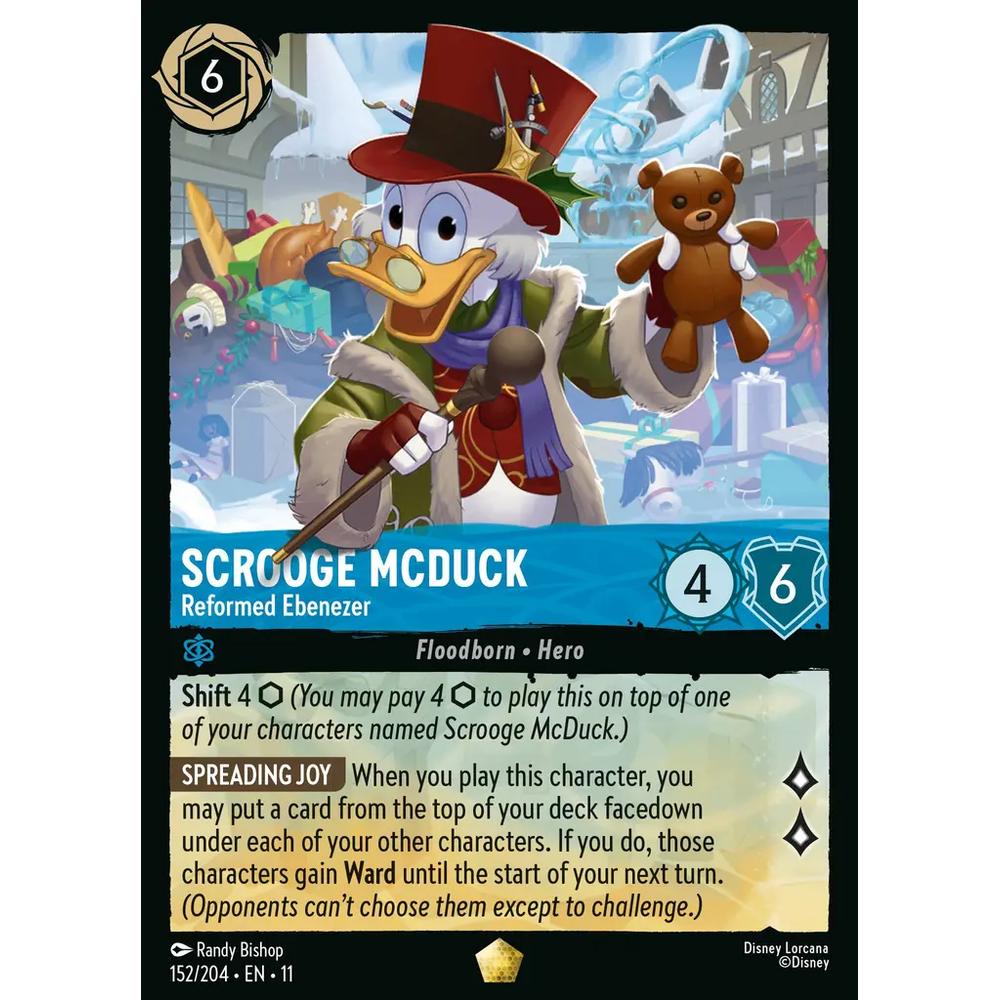 Scrooge McDuck - Reformed Ebenezer WSP 152/204 - Foil