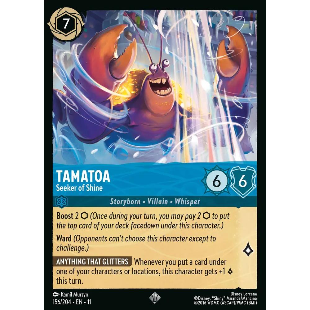 Tamatoa - Seker of Shine WSP 156/204
