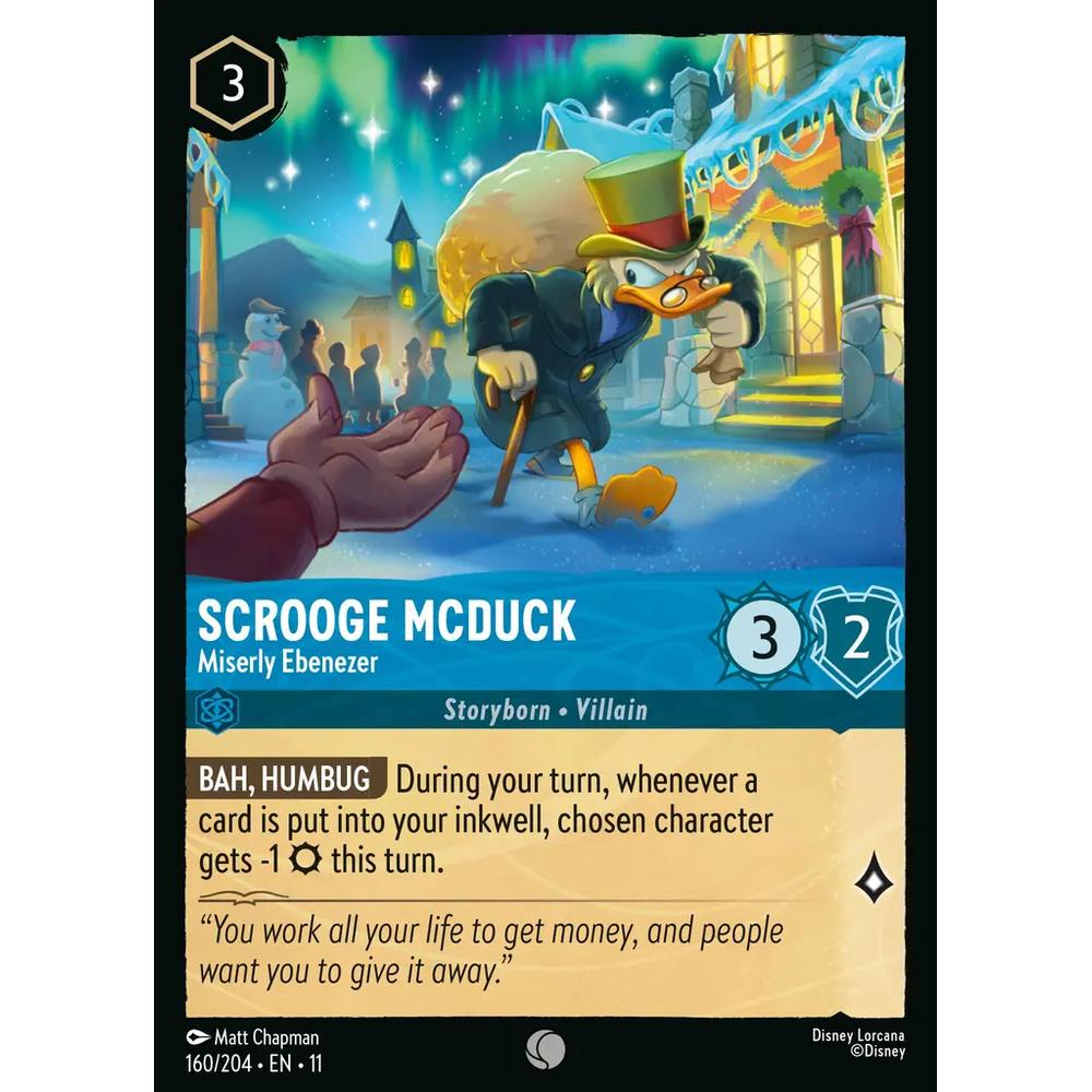 Scrooge McDuck - Miserly Ebenezer WSP 160/204 - Foil