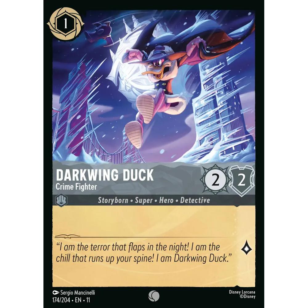 Darkwing Duck - Crime Fighter WSP 174/204 - Foil