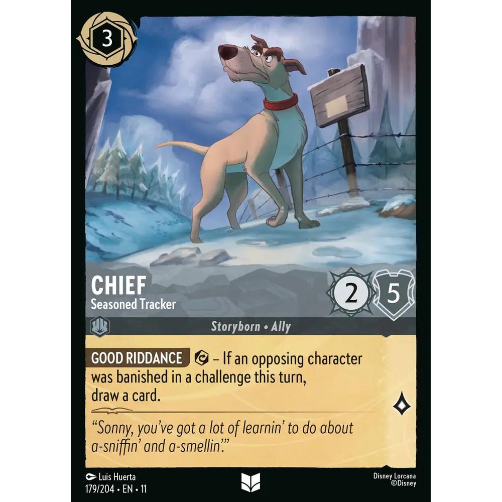 Cheif - Seasoned Tracker WSP 179/204