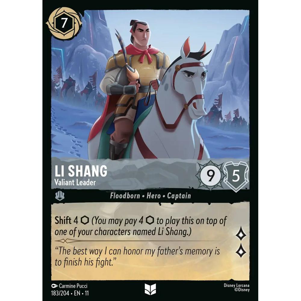 Li Shang - Valiant Leader WSP 183/204
