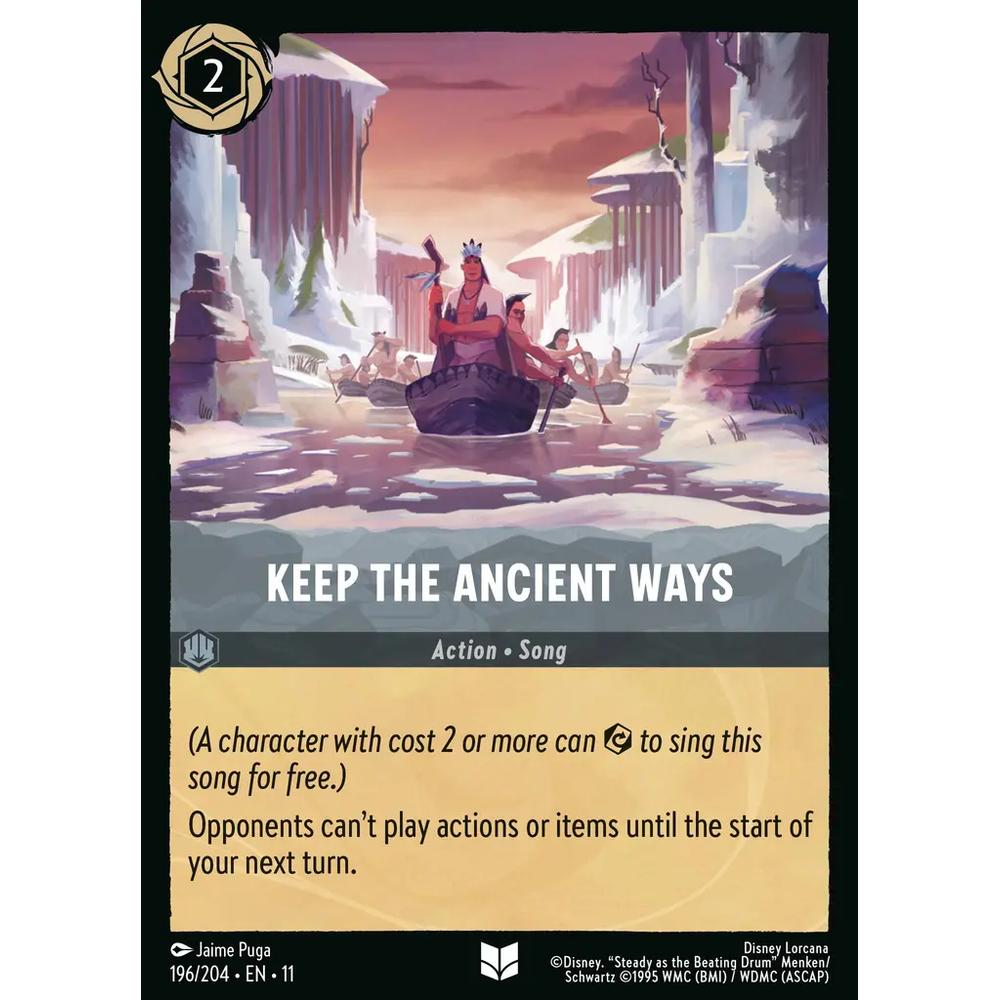 Keep the Ancient Ways WSP 196/204