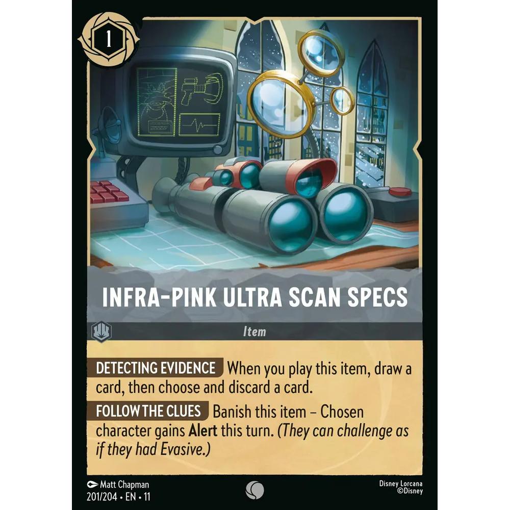 Infra-Pink Ultra Scan Specs WSP 201/204