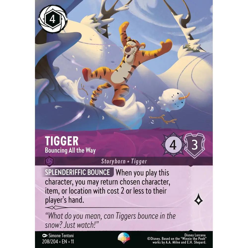 Tigger - Bouncing All the Way WSP 208/204