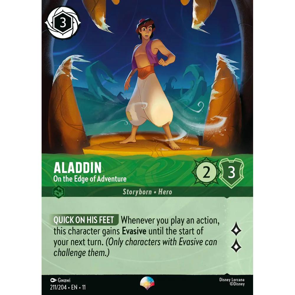 Aladdin - On the Edge of Adventure WSP 211/204