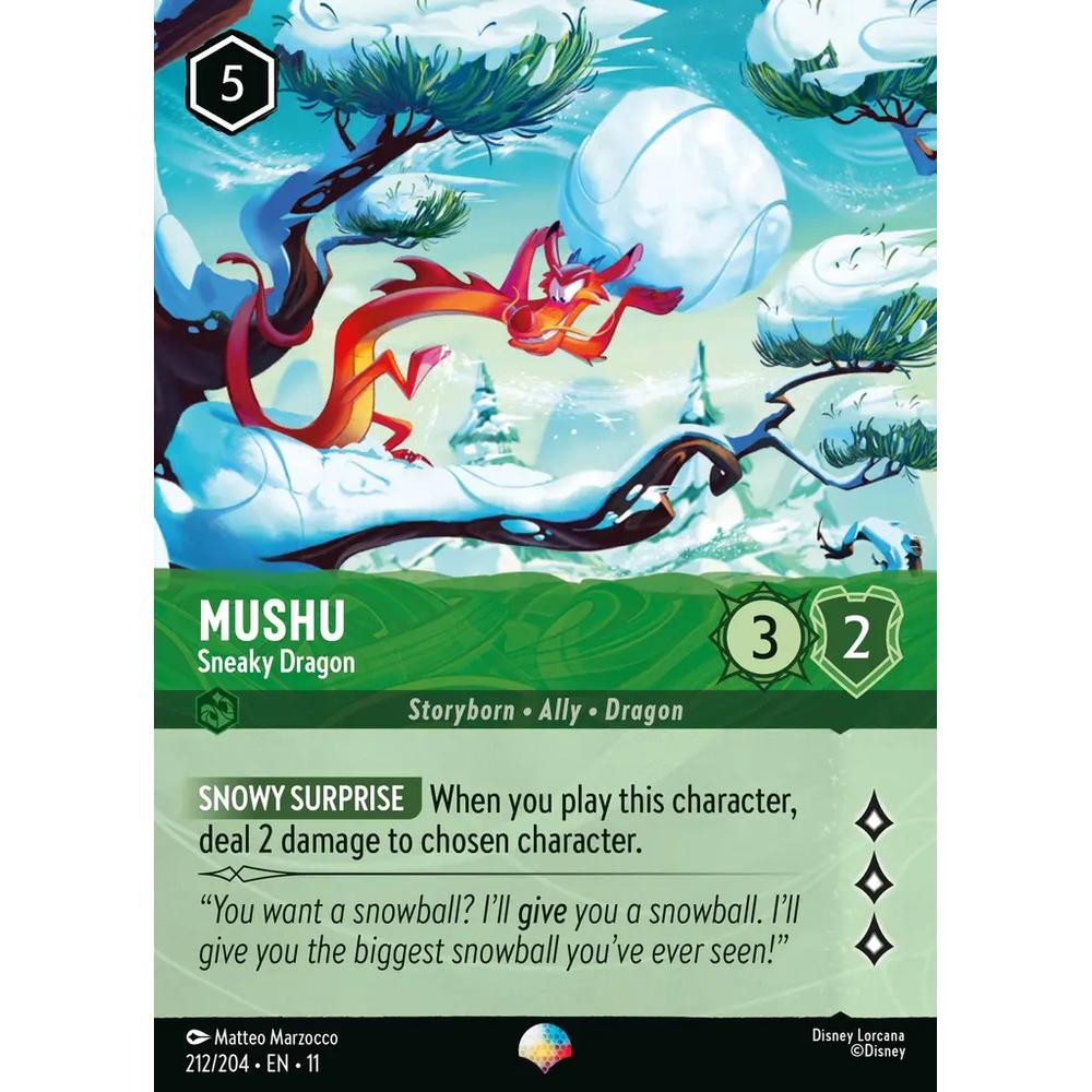 Mushu - Sneaky Dragon WSP 212/204