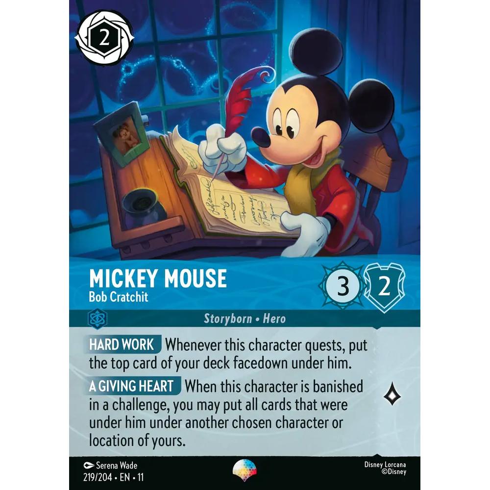 Mickey Mouse - Bob Cratchit WSP 219/204