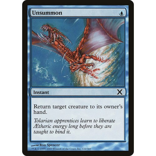 Unsummon 10E 122 - Foil