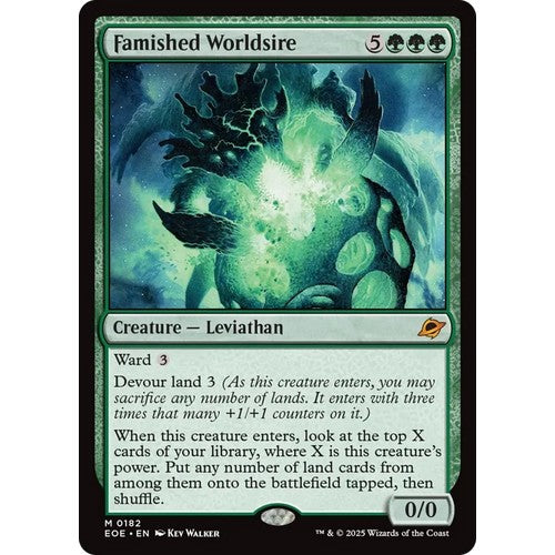 Famished Worldsire EOE 182