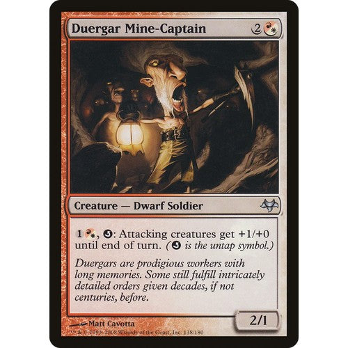 Duergar Mine-Captain EVE 138 - Foil