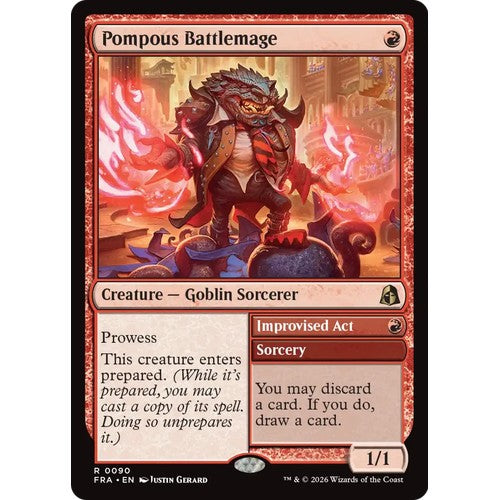 Pompous Battlemage // Improvised Act FRA 90