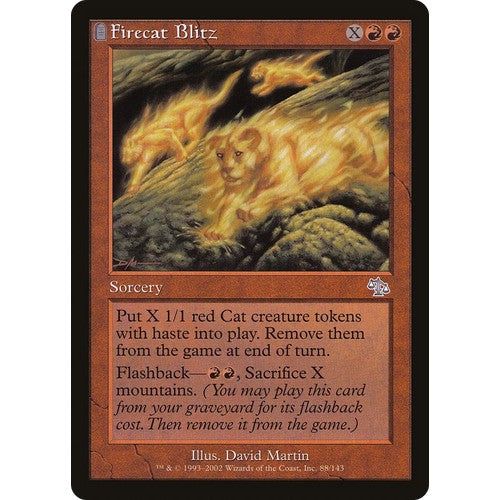 Firecat Blitz JUD 88 - Foil