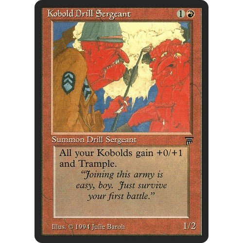 Kobold Drill Sergeant LEG 154