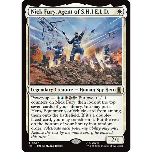 Nick Fury, Agent of S.H.I.E.L.D. MSH 25 - Foil