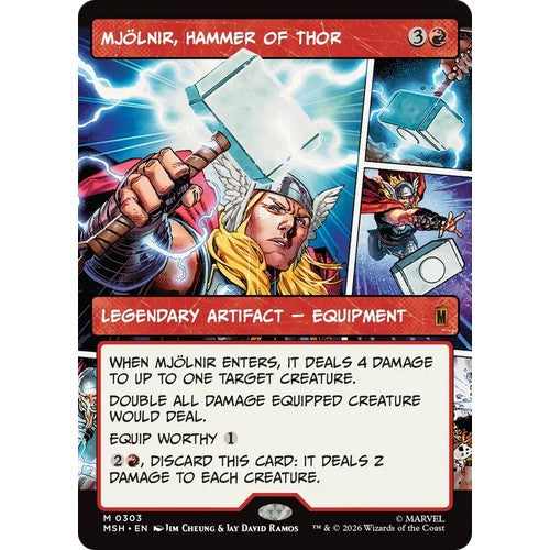 Mjölnir, Hammer of Thor MSH 303