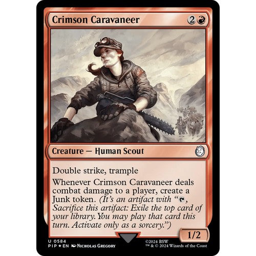 Crimson Caravaneer PIP 584 - Foil