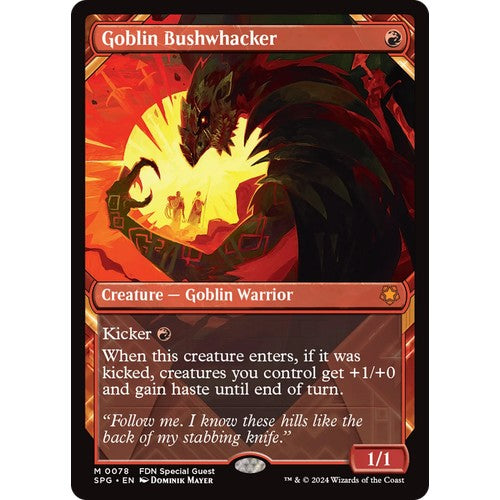 Goblin Bushwhacker SPG 78