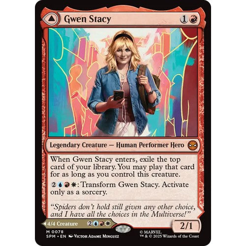 Gwen Stacy // Ghost-Spider SPM 78