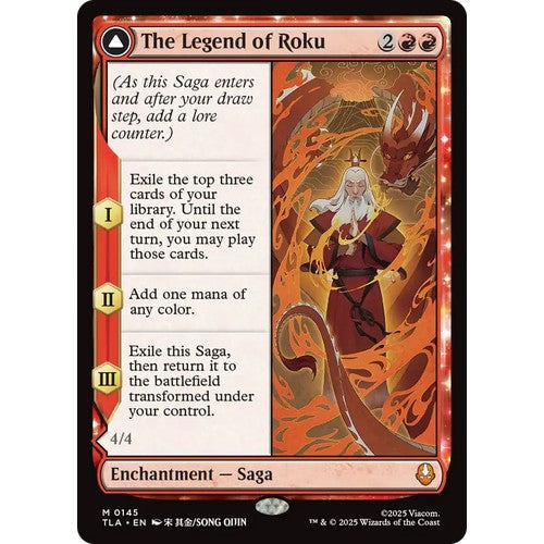 The Legend of Roku // Avatar Roku TLA 145 - Foil