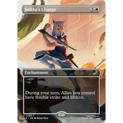 Sokka's Charge TLE 66 - Foil