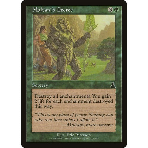 Multani's Decree UDS 114 - Foil