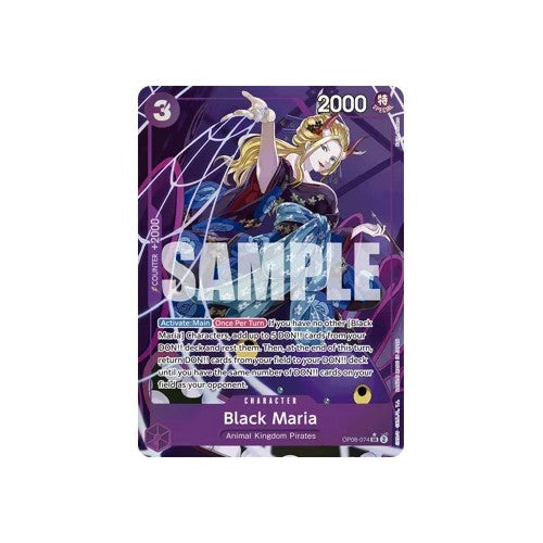 Black Maria OP08-074 - Alt Art