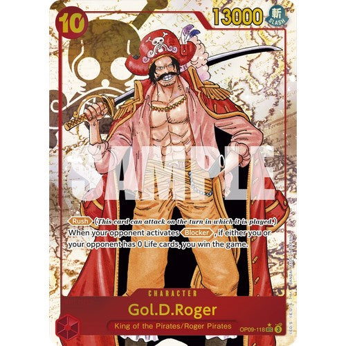 Gol.D.Roger OP09-118 - Alt Art