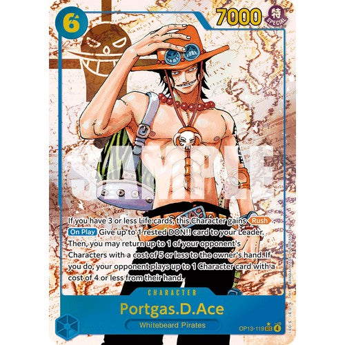 Portgas.D.Ace OP13-119 - Alt Art