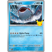 Kyogre 30C 019/128 - Holo