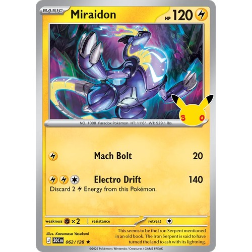 Miraidon 30C 062/128 - Holo