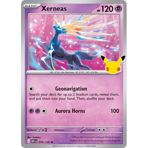 Xerneas 30C 076/128 - Holo