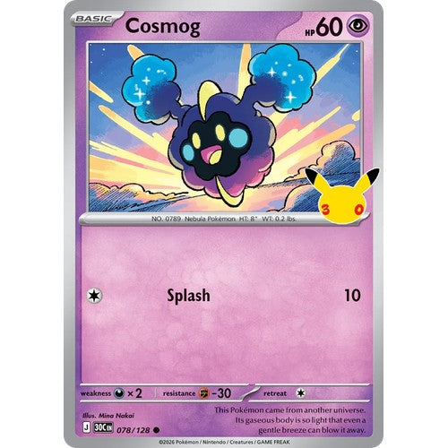 Cosmog 30C 078/128 - Holo