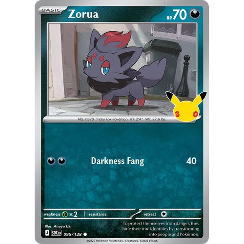 Zorua 30C 095/128 - Holo
