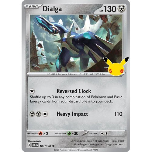 Dialga 30C 103/128 - Holo