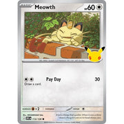 Meowth 30C 113/128 - Holo